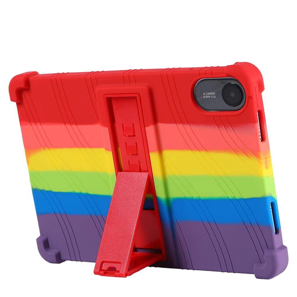 Adjust Stand Case for Xiaomi Poco Pad M1 X1 Mini 8 7 6 6S 5 Pro Redmi K Pad 2 Pro SE Soft Silicone Kids Safe Cover Shockproof