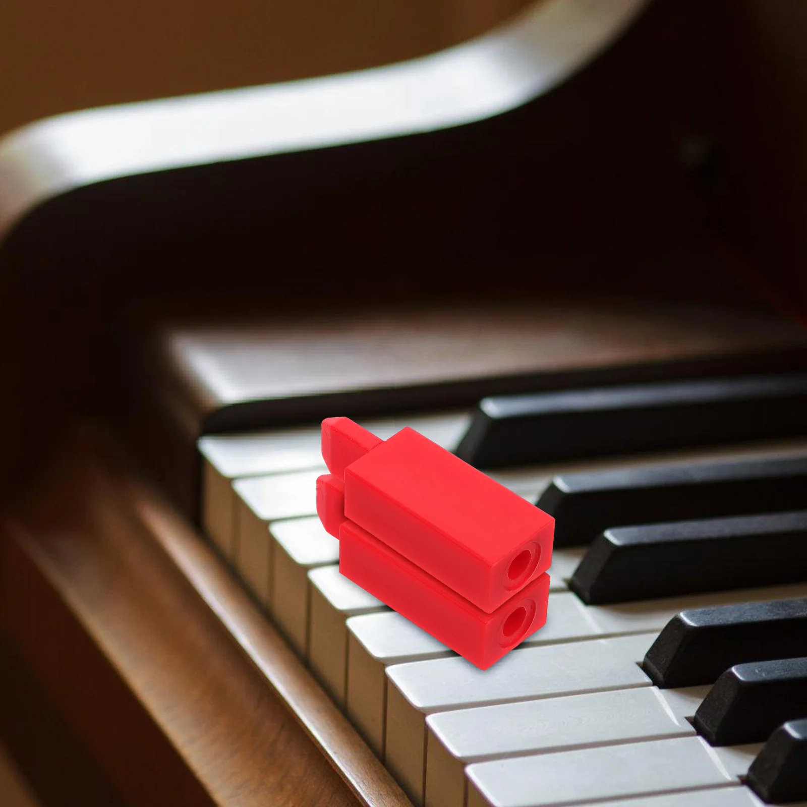 

4Pcs Professional Piano Tuning Tools Red Keyhole Felt Plugs 3.4-3.7mm Hole Diameter Efficient Repair Daily Maintenance Piano