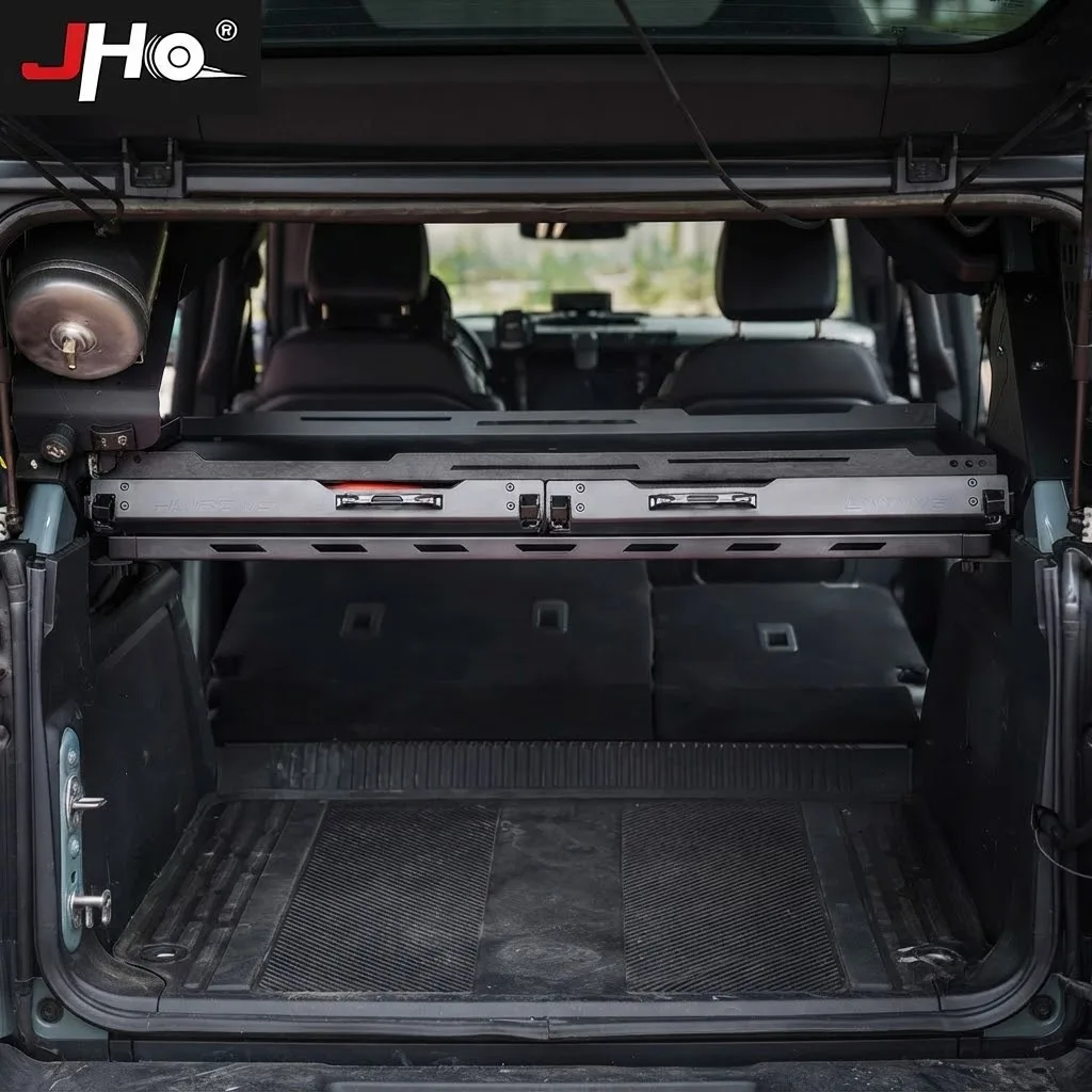 JHO NEPT Trunk Cargo Rack For Ford Bronco 2021-2024 Rear Storage Expansion Platform Hunting Series Interior Organizer