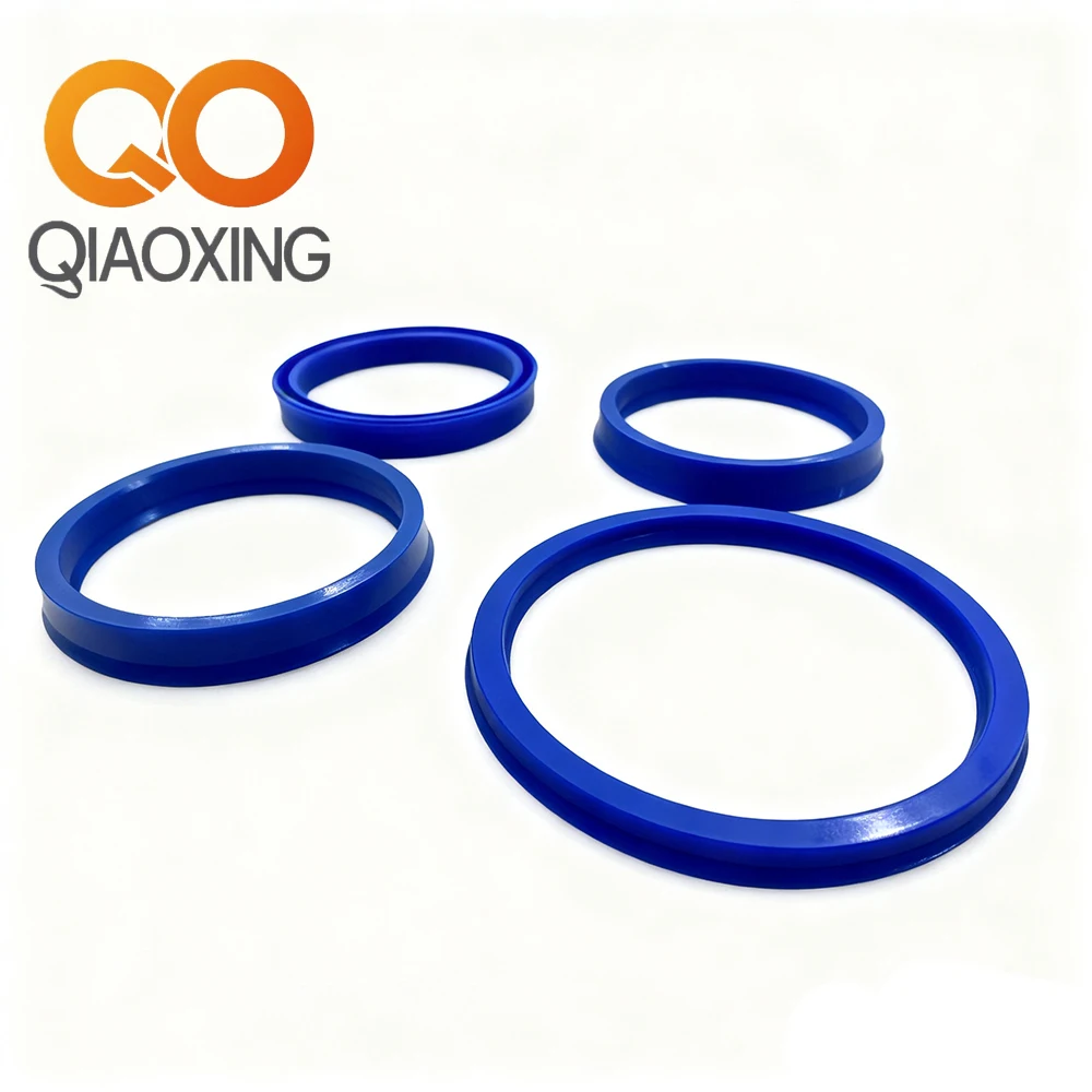 

5PCS IDU Piston Rod Seals | ID 28~56mm | -40°C~80°C High Pressure PU Wear-Resistant Hydraulic Oil Seals for Cylinders