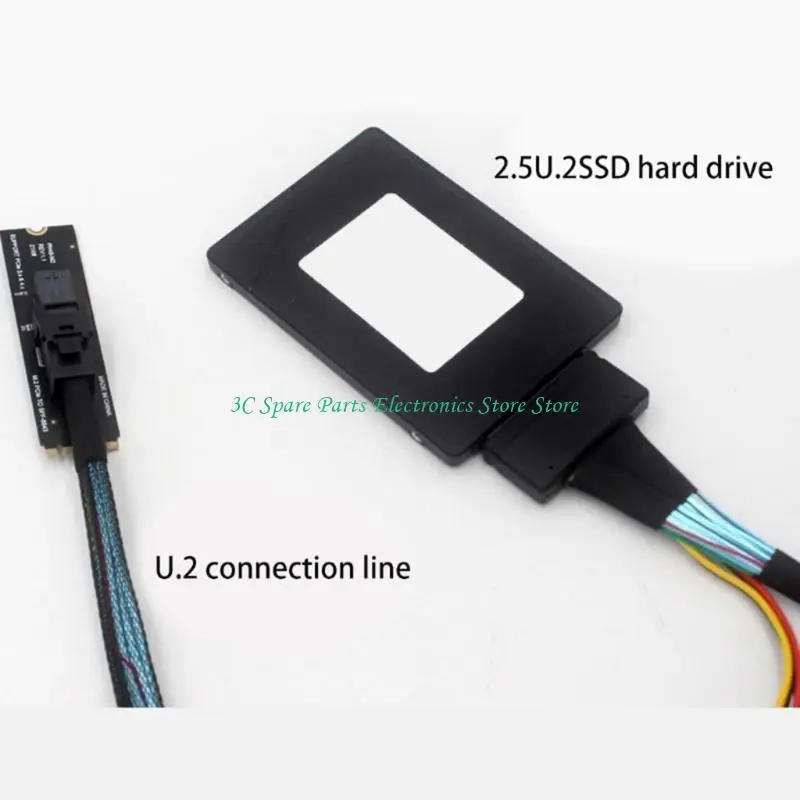 SZ M.2 NVME بطاقة محول SFF-8643 NVMe PCIe بطاقة توسيع وحدة تحكم المضيف إضافة على بطاقات محول للكمبيوتر المكتبي #3