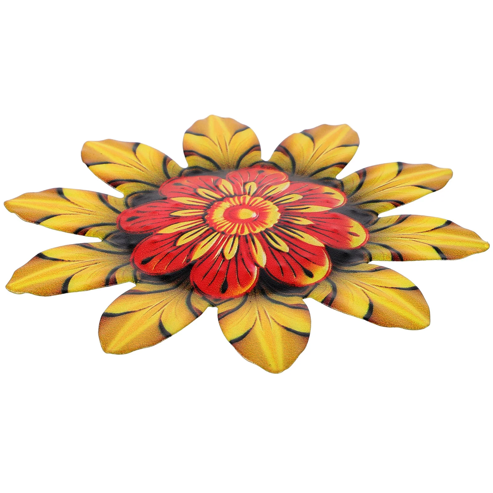 

Iron Flower Wall Decoration Modern Floral Indoor Hanging Home Art Metal Garden Pendant