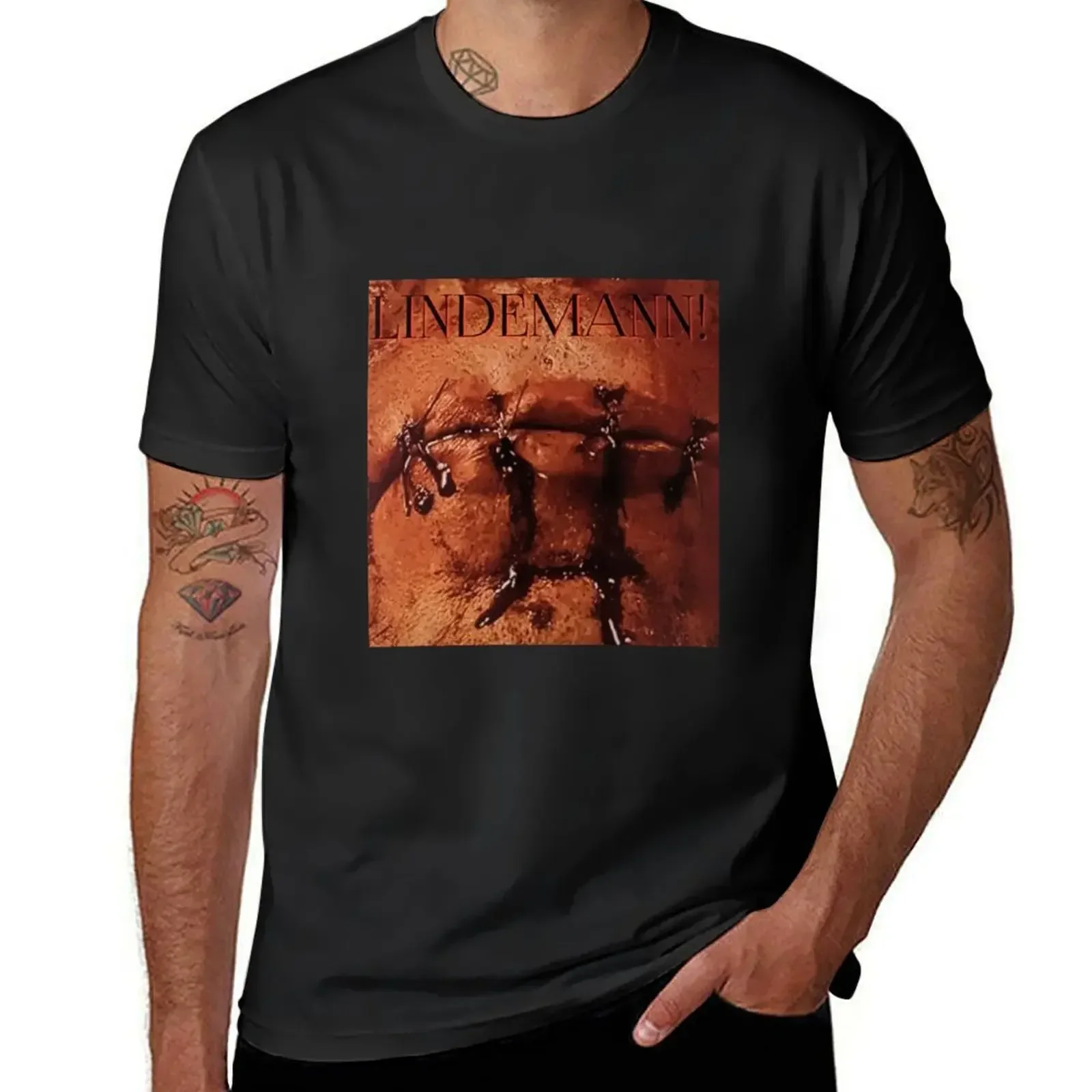 Lindemann - tongue T-Shirt customizeds blacks sports fans mens tall t shirts