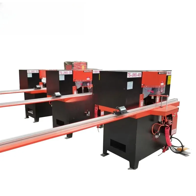 TS-J06 355 Photo frame making equipment, wood PS aluminum profile
