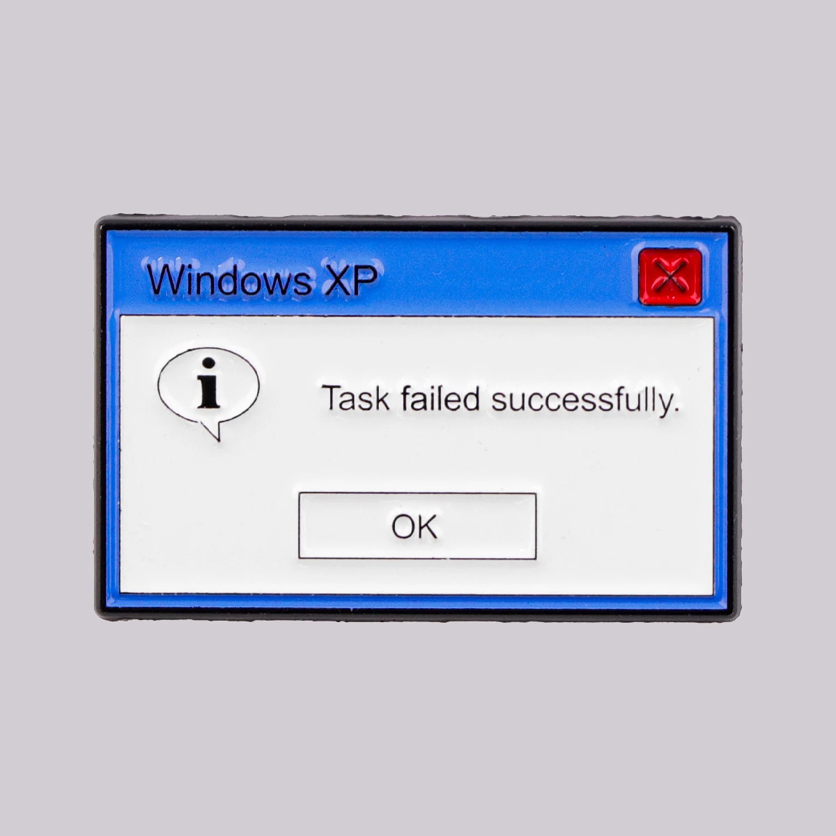 Task Failed Successfully: Why This Funny Enamel Pin Is My New Office Essential