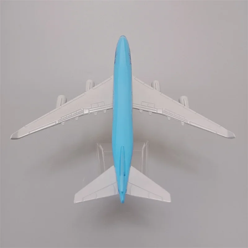 16cm Alloy Metal Korea Air Korean Airlines Boeing 747 B747 1/400 Scale Diecast Airplane Model  Airways Plane Model Aircraft