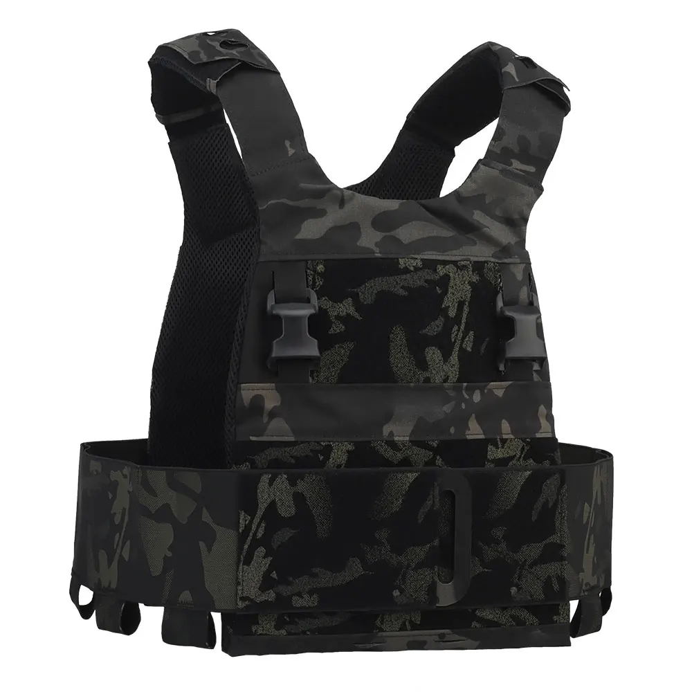 

Tcm Chest Rig Airsoft Tactical Vest Military Pack Magazine Pouch Holster with 25mm Buckle Padded Shoulder Strap Hunting Vest