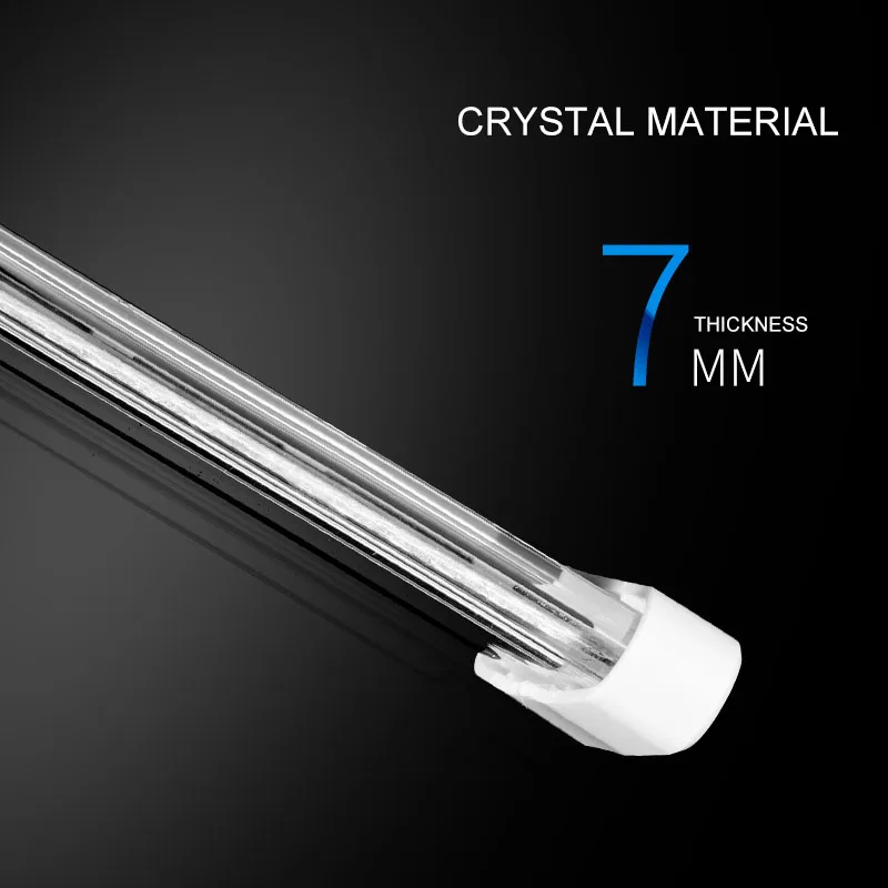 Crystal LED Aquarium Light 6W/8W/10W Aquatic Plant Lighting Waterproof Clip-on Lamp For Fish Tank Plants Grow Blue White Light