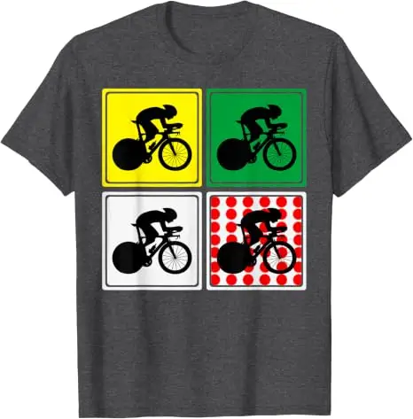 Paris Holiday France Tour Souvenir Radfahren Frankreich Paris Tour T-Shirt Y2k Racing Bike Lover Grafikkleidung Fahrrad ‌ Sport-T-Shirts – Detail 11