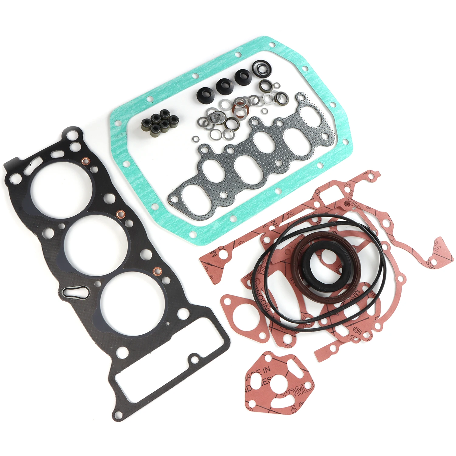 Overhauling Gasket Kit Z8941360873 8941487370 for Isuzu 3KC1 PA Engine HITACHI NISSAN Excavator SUMITOMO HANIX GEHL Skid Loader