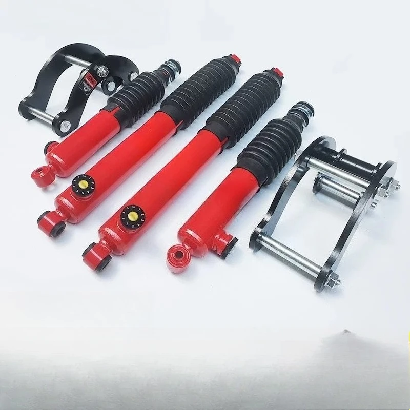 Modified raised shock absorber Off-road chassis Front and rear increased by 2 inches Comfortable raised shock absorber kit