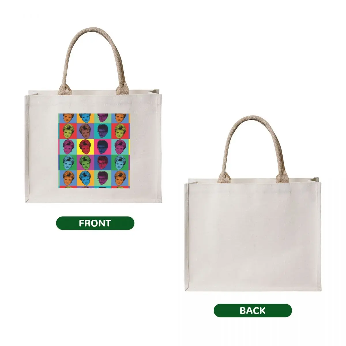 PopArt Jessica Fletcher Tote Bag Women's shopper shopper bags for women reusable grocery bags