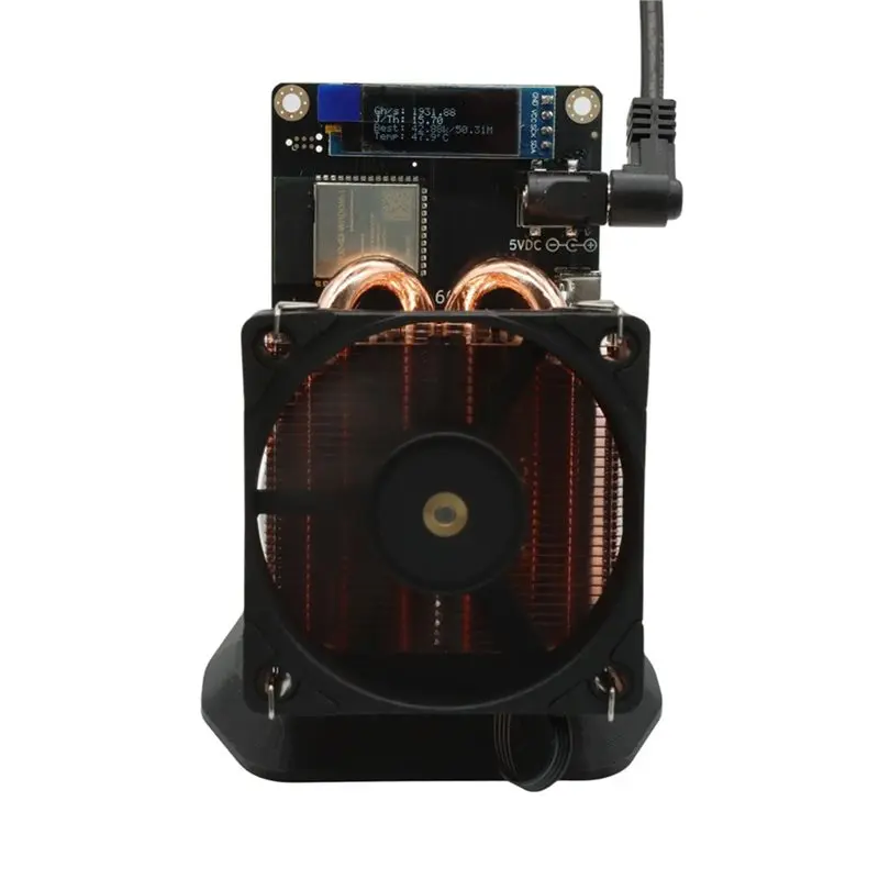 For Gamma 601 1.9TH/S BTC Solo Miner 30W BM1370 Asic Chip Bitcoin Crypto Miner Powerful Silent Fan BR PLUG-B51B