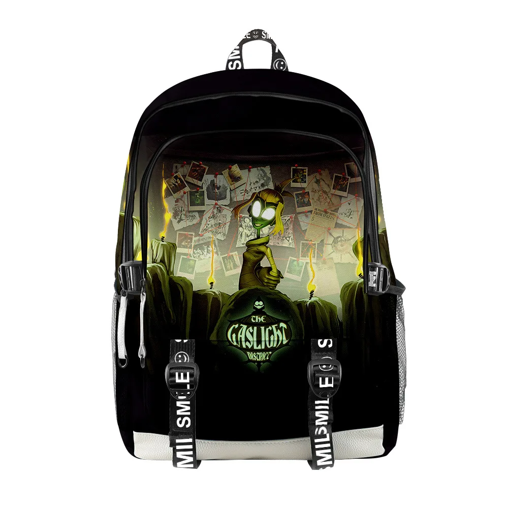 

Classic The Gaslight District Student School Bags Unisex 3D Print Oxford Waterproof Notebook multifunction Travel Backpacks