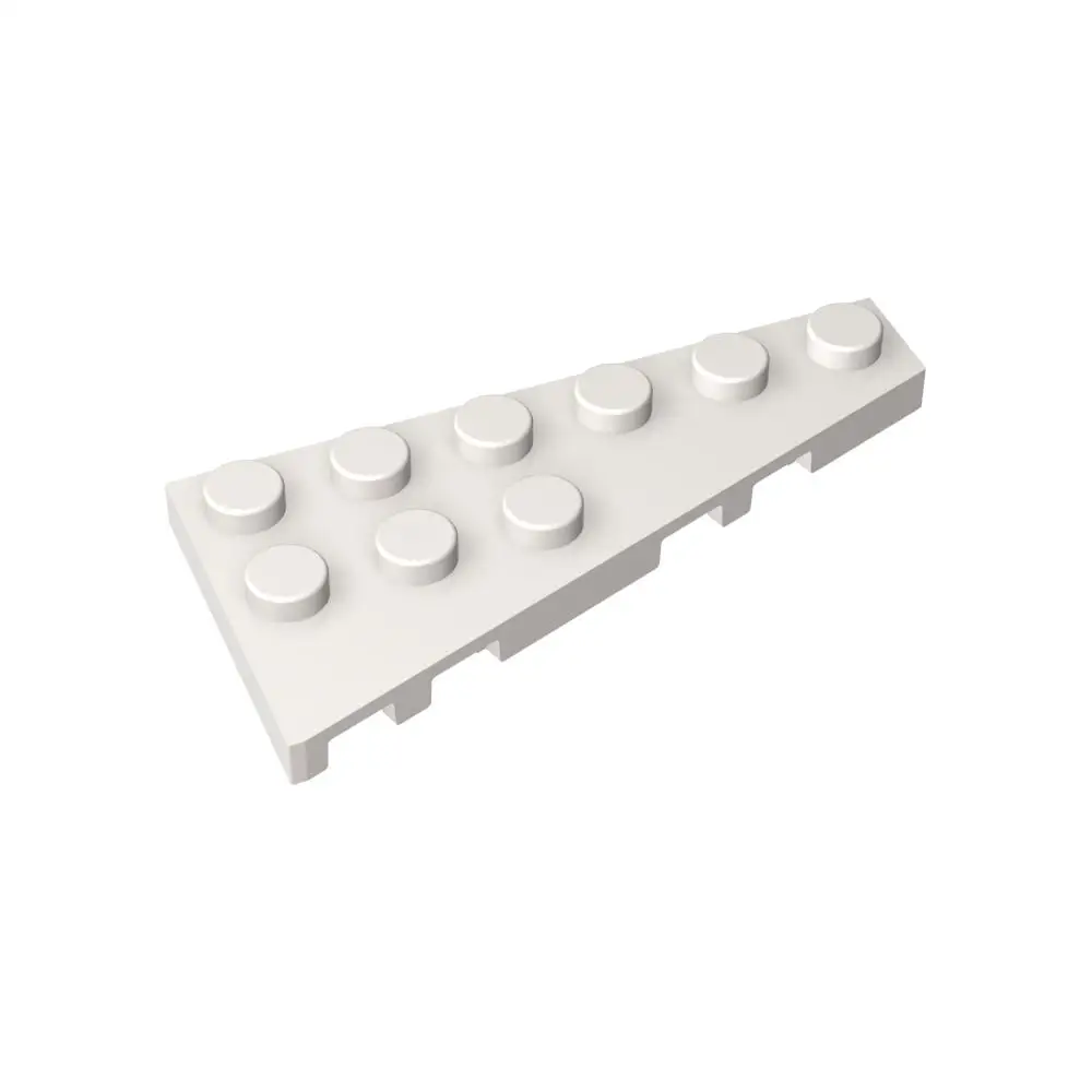 

Gobricks 10 шт. 54384 клиновые пластинчатые кирпичи 6x3 левые детали, подходят для MOC Building Blocks для взрослых и детей, развивающие наборы игрушек «сделай сам», подарок