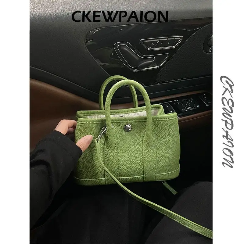 

Casual Versatile Women's Crossbody Bag Korean Sle Commuter Faionable Buet Handbag Soft Leather Briti Sle