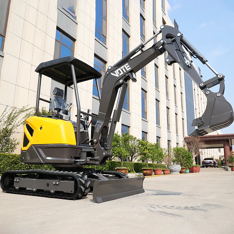 Envío Gratis CE EPA excavadora pequeña 3 toneladas China excavadora hidráulica Mini ensacadora multifuncional Mini excavadoras de 3,5 toneladas a la venta