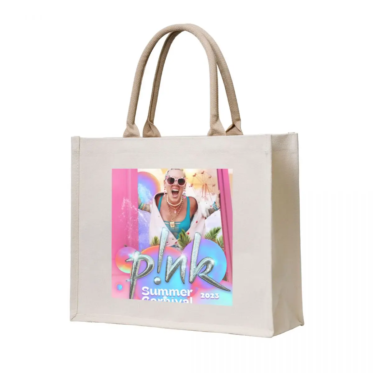 

2023 pink summer tour carnivale Classic T-Shirt Tote Bag tote bags aesthetic bags for women hand bag hand bag ladies