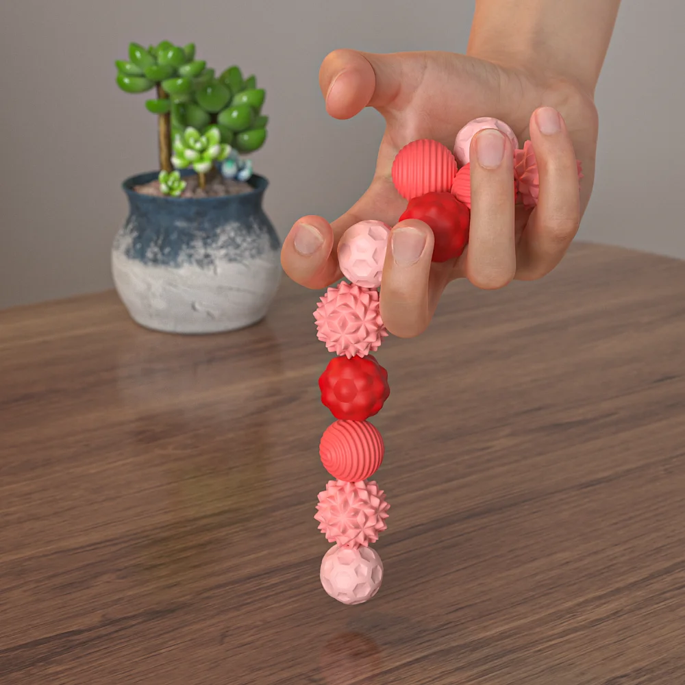 Juguete magnético para aliviar el estrés EDC, juguetes sensoriales para la ansiedad y el estrés, bolas magnéticas para adultos y niños, autismo, TDAH