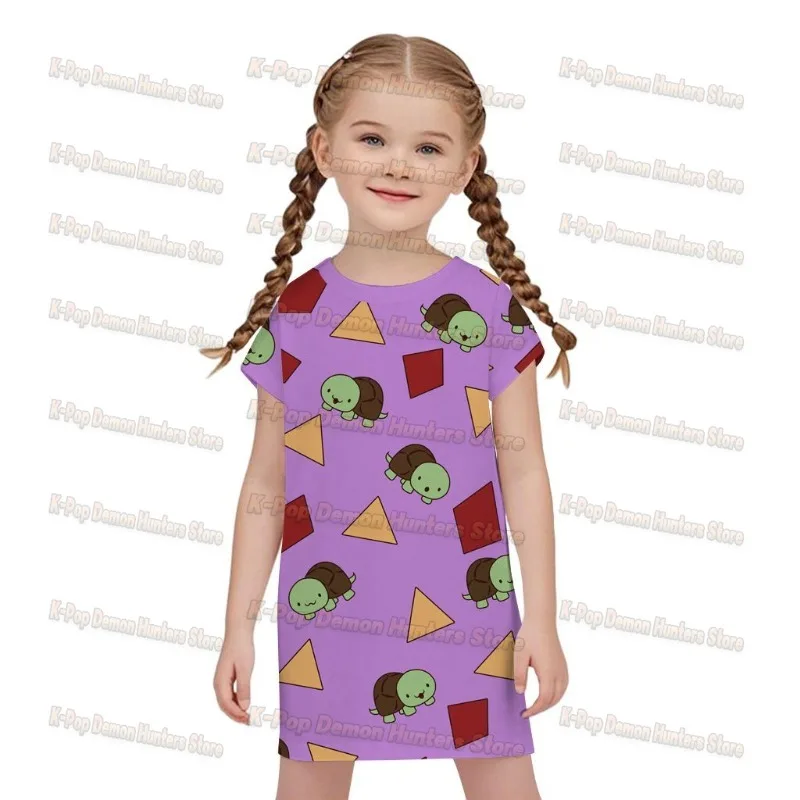 أطفال KPop Zoey ميرا شيطان هنتر تأثيري الأرجواني منامة فستان أرجواني زي النساء الفتيات 2025 فيلم لعب الأدوار حفلة الهالوين