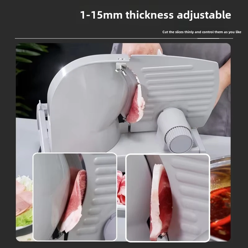Lamb Roll Machine Household Electric Slicer Beef Slicer Small Freeze Planer Meat Cutting Machin Divine Tool