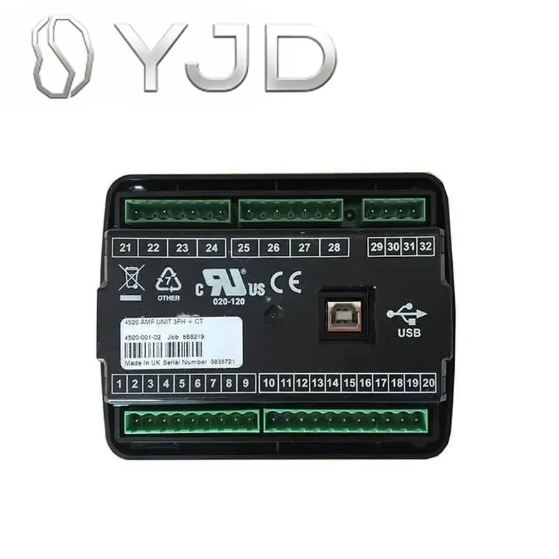 Electronic Auto Start Remo- Monitoring Diesel Generator Alternator Intelligent Automatic Steel Deep Sea Control Panel
