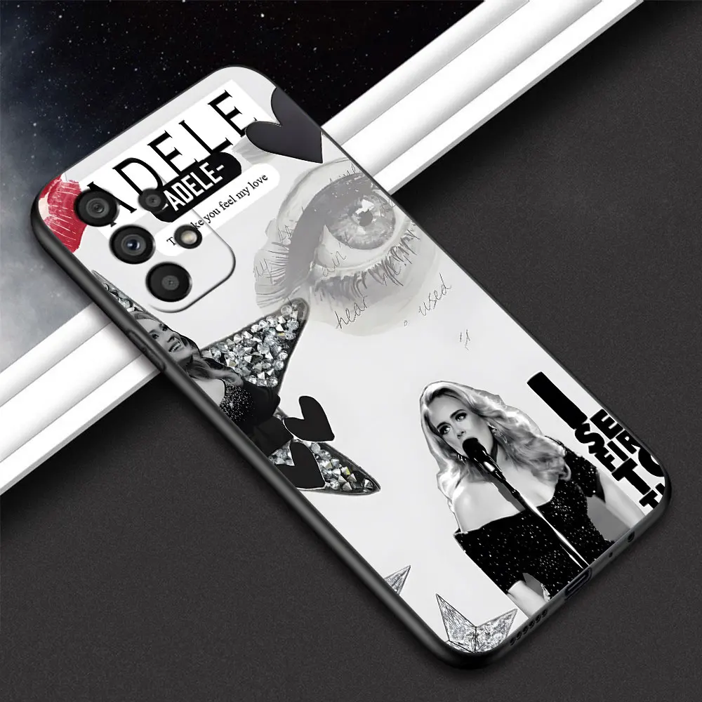 المغني A-Adele حافظة لهاتف سامسونج جالاكسي A15 A53 A16 A55 A12 A32 A21s A54 A33 A34 A24 A51 A71 A52 A22 A13 A14 غطاء هاتف من البولي يوريثان #6