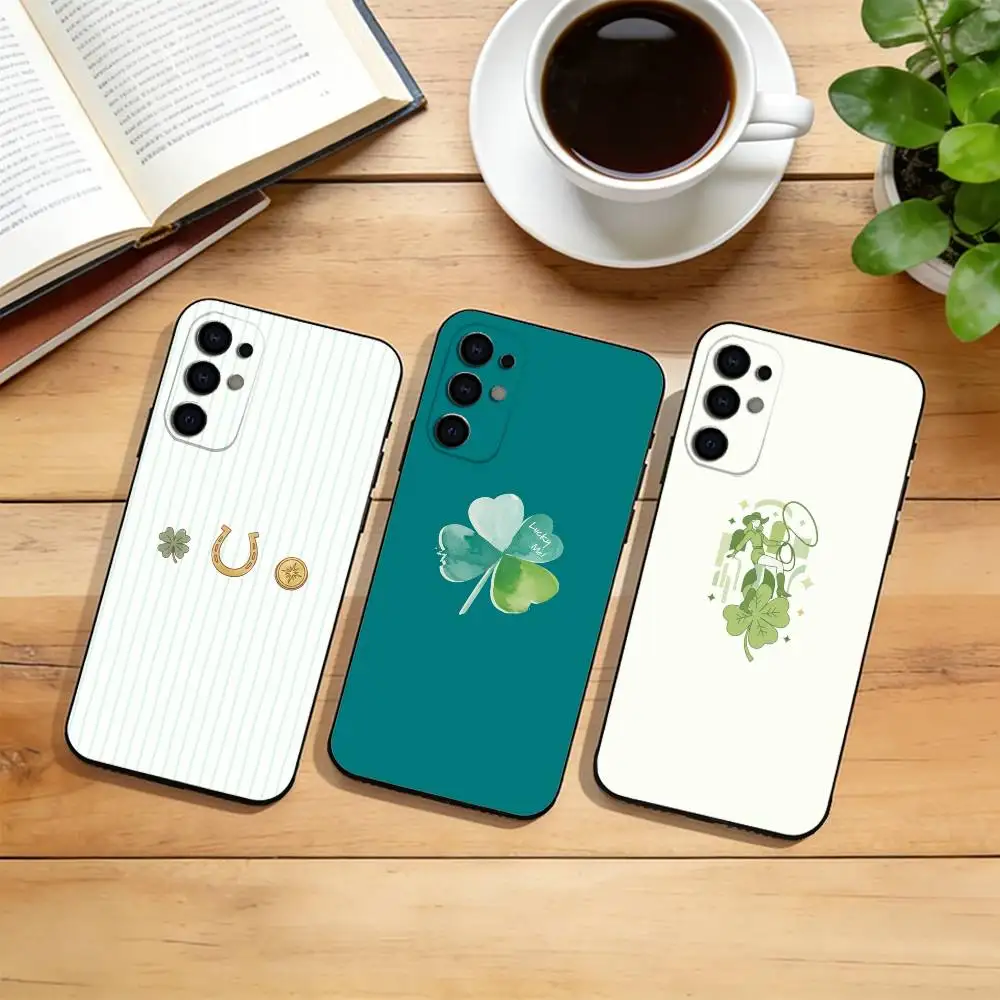 Cute Couple Puppy  Phone Case For Samsung S25,S24,S21,S22,S23,S30,Ultra,S20,Plus,Fe,Lite,Note,10,Black Cover