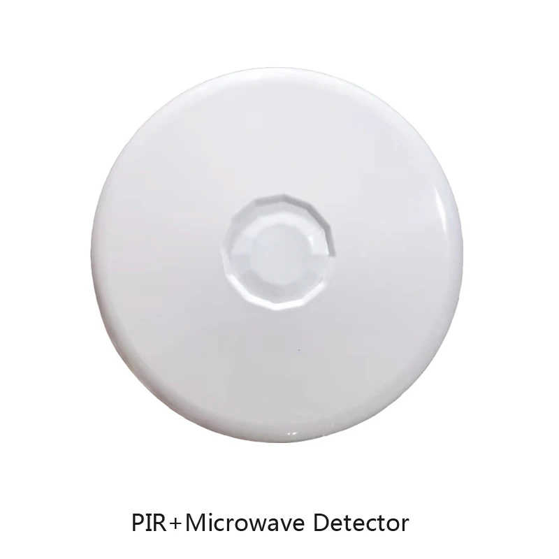 1Pcs Indoor Ceiling Infrared+Microwave Dual Sensor Motion Detector NC/NO Optional Security Home Burglar Alarm Movement Trigger