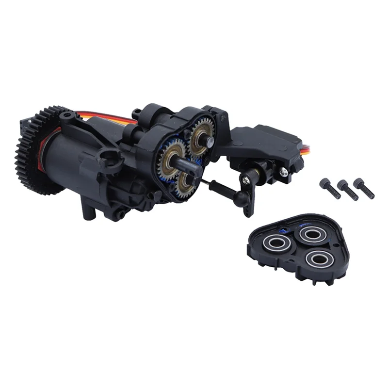 AS96-2X 2 Speed Transmission Gearbox With Internal Gears And Servo For 1/10 RC Crawler TRAXXAS TRX4 TRX6 Upgrade Parts