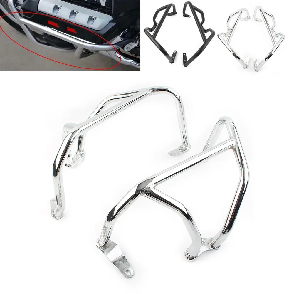 

Chrome/Black Motorcycle Engine Guards Highway Crash Bar Steel For Honda Goldwing GL1800 Bagger 2018 2019 2020 2021 2022