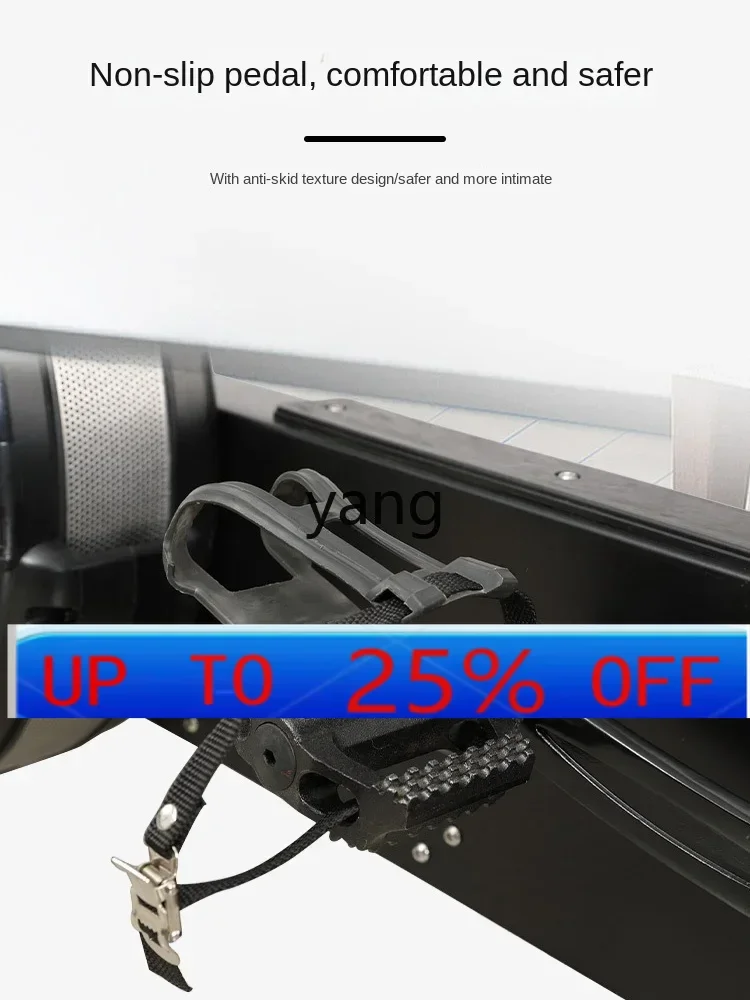 

lmm Wind Resistance Bicycle Gym Home Adjustable Resistance Mute Aerobic Exercise Equipment