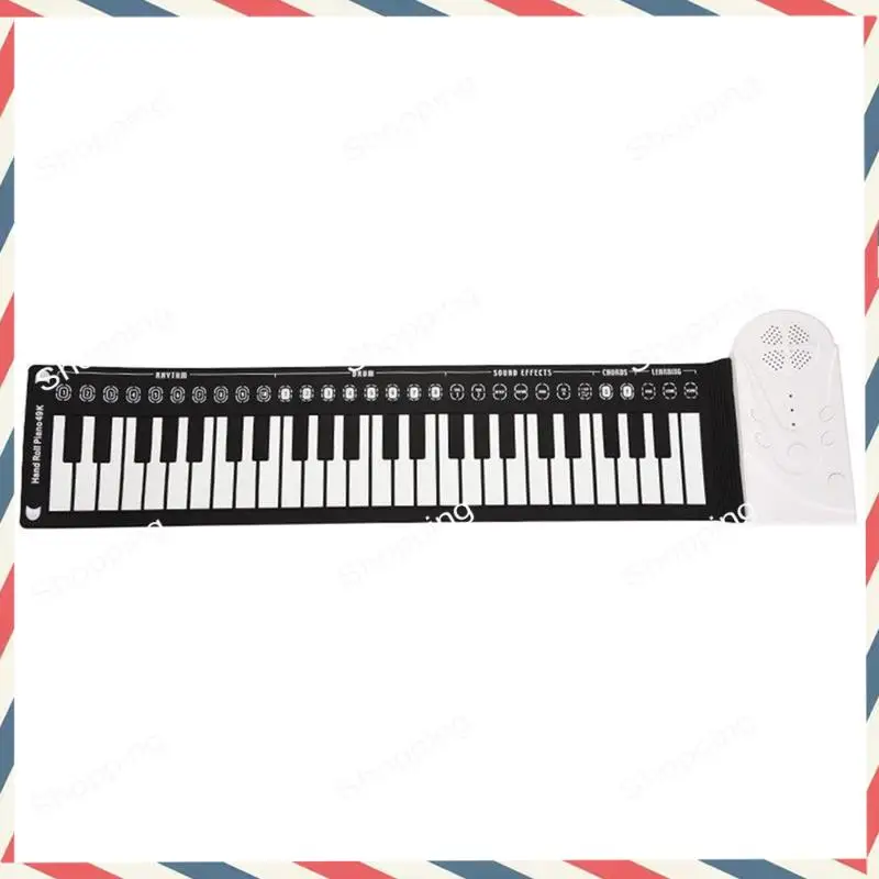 

A44M Roll Up Piano 49 Keys Electric Piano Keyboard 49 Keys Portable Electronic Piano Portable Keyboard Piano
