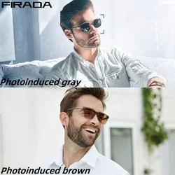 FIRADA 1.56 1.61 1.67 1.74CR-39 Scratch-Resistant Aspherical Optical Prescription Myopia Reading Photochromic Sunglasses Lens