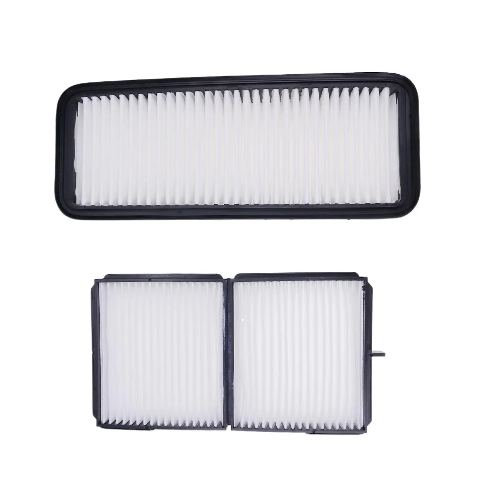 K7711-88380 Accessories Plastic 2pcs Air Filter Dependable Air Filter Set for Kubota RTV1100 T1855 71600 & K7711 88380