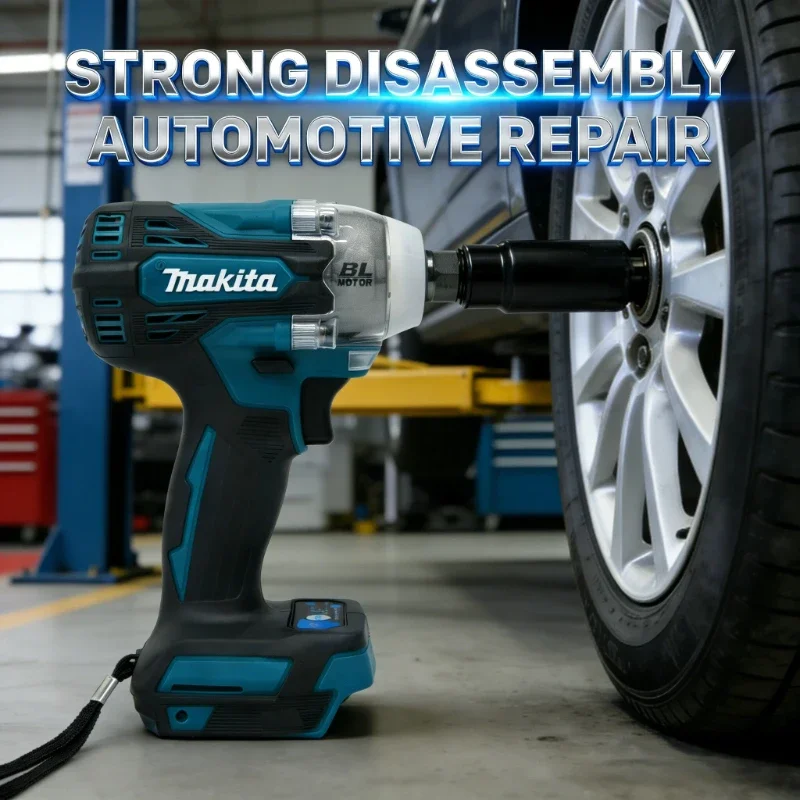 Makita DTW300Z Cordless Brushless Impact Wrench 18V Lithium-ion, Professional Automotive Tire Removal Power Tool, Tool Only