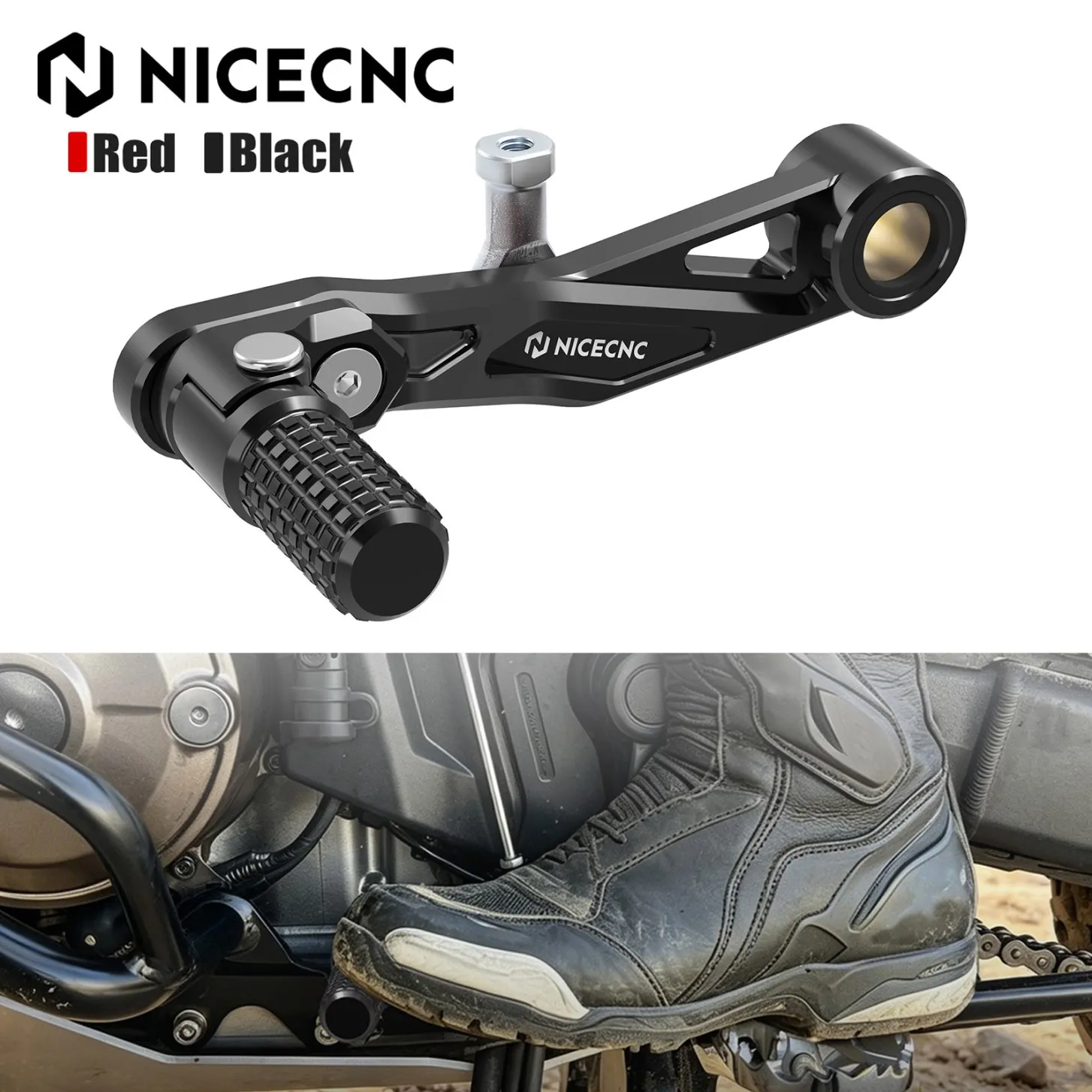 

For Honda CRF1100L CRF1000L Africa Twin Adventure Sport Adjustable Gear Shift Lever Aluminum Africa Twin CRF1100L 2020-2026