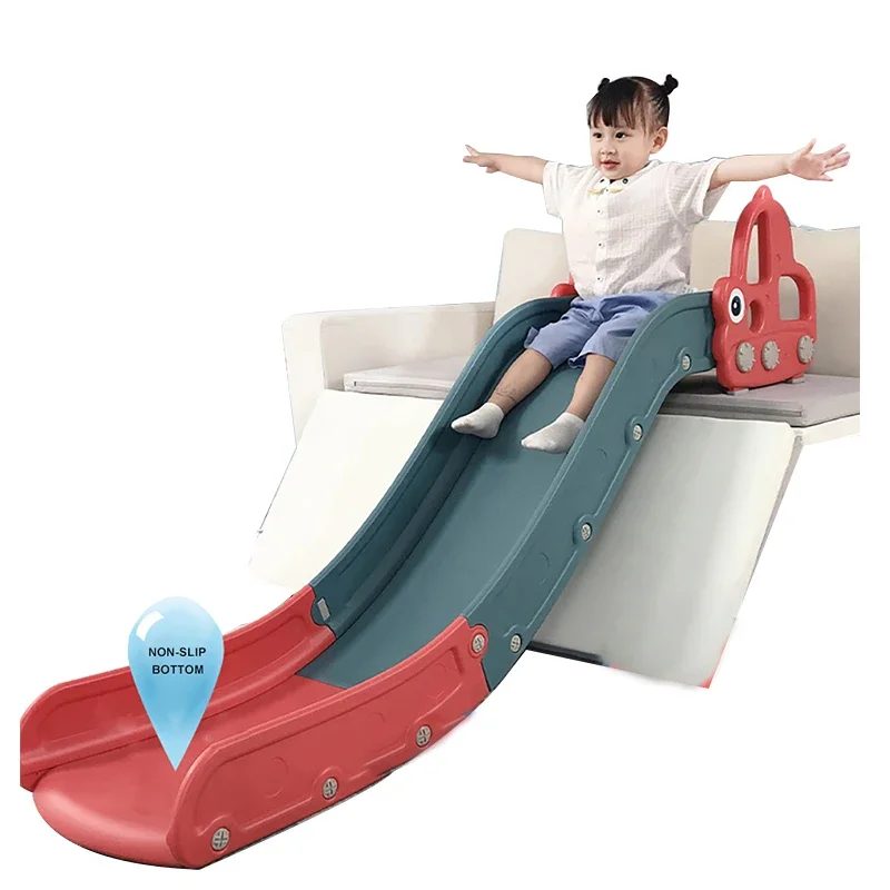 Toboggan Coloré  Luxe pour Enfant, Aire de Jeux Épaisse et Sécurisée, Cadeau d'Anniversaire pour Enfant de 2 à 7 Ans