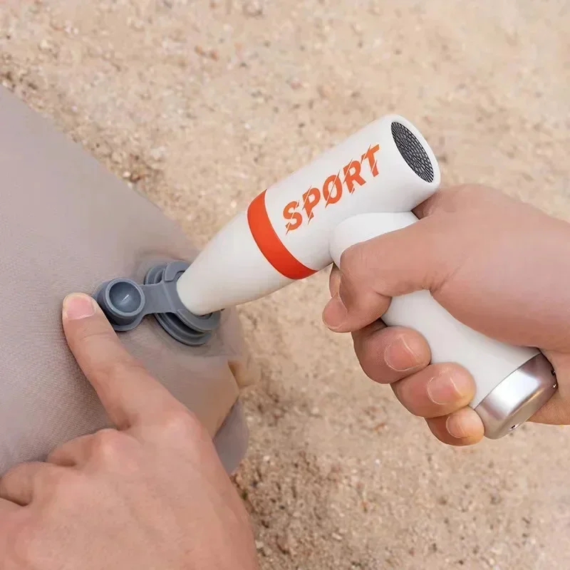 Mini ventilador con mango turbo