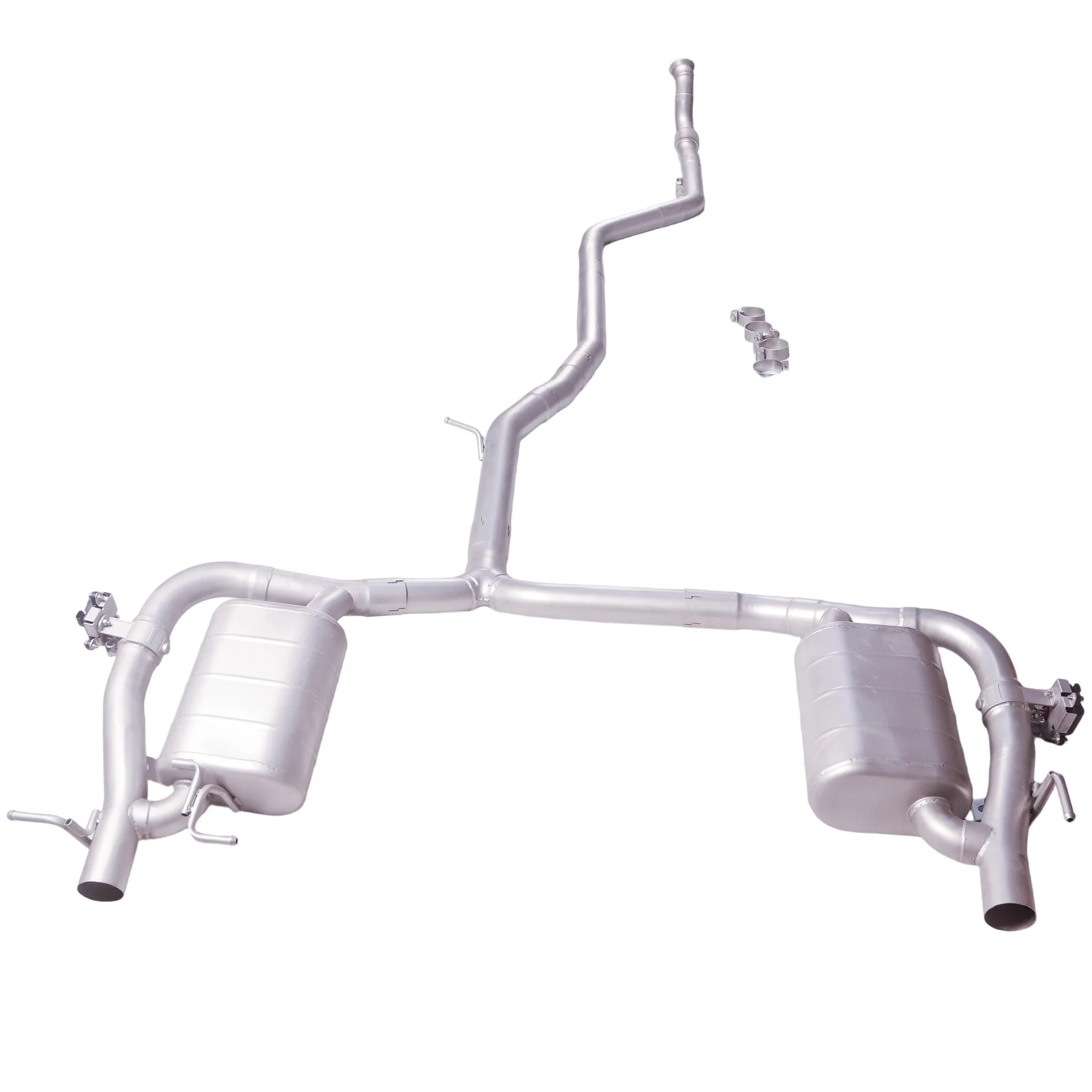 

For the Mercedes-Benz C260 1.5T 2.0T W206 catback high-performance exhaust system with valved muffler, adapted to AMG diffuser.