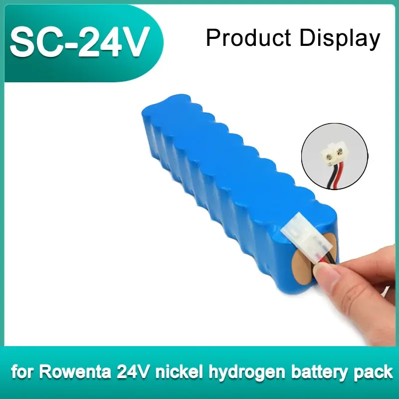 24V 9800mAh NiMH Battery Pack Suitable for Rowenta CD Vacuum Cleaner Suitable for Besen Air Force Extreme RH8770