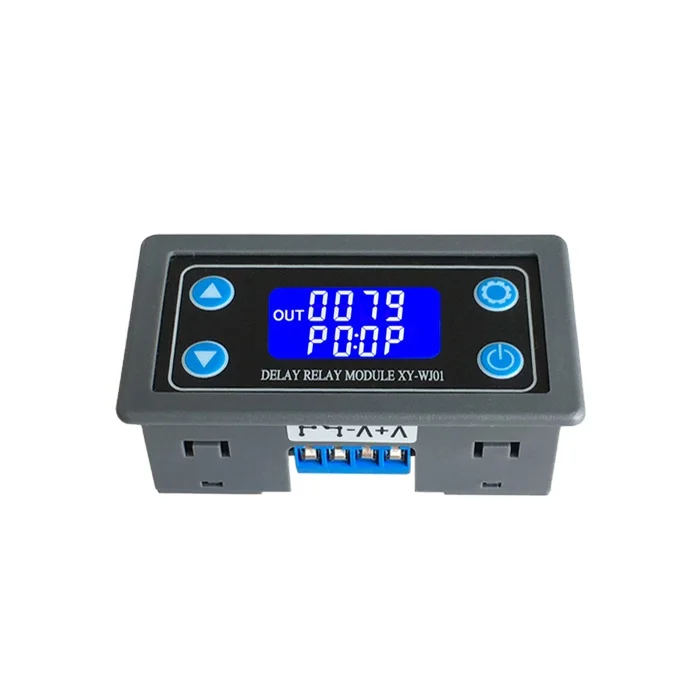 Sinilink XY-WJ01 Delay Relay Module With Digital LED Dual Display Cycle Timing Circuit Switch