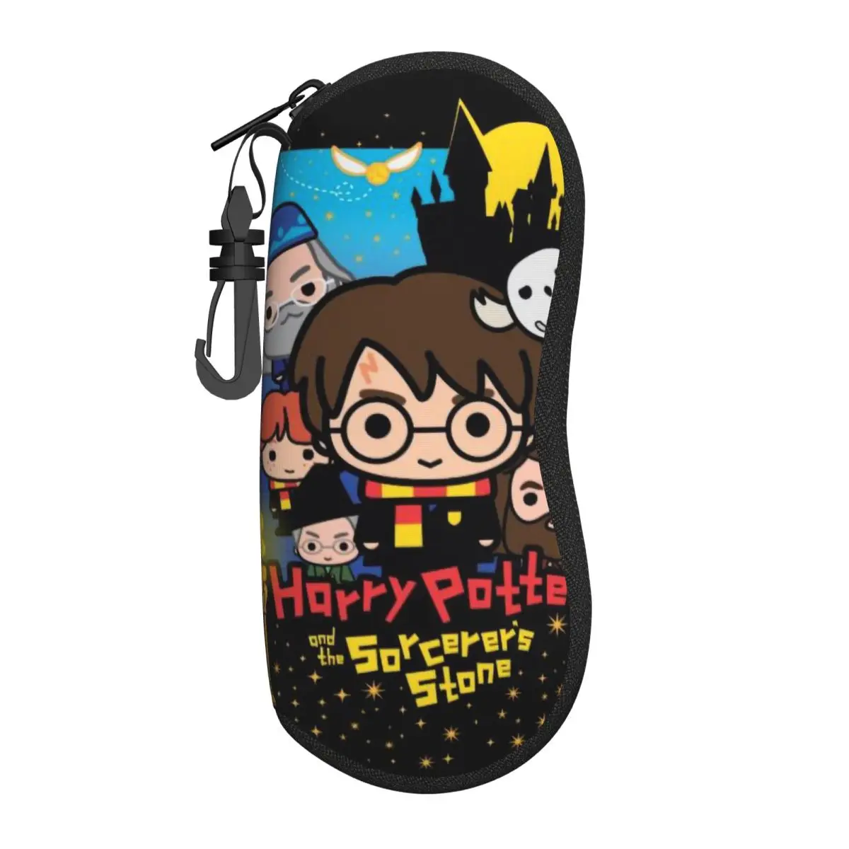 

Harrys Magic Adventure Movies Potters Sunglasses Soft Case Neoprene Zipper Shell Eyeglass Case Custom Protective Box For Glasses