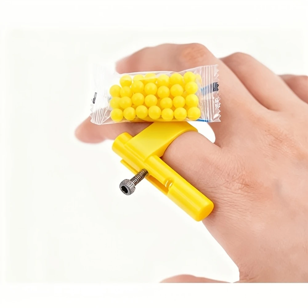 Juguete de pulgar de color aleatorio, dispositivo portátil de una sola mano, regalo para amigos y novias, PC (policarbonato), 1 ud.