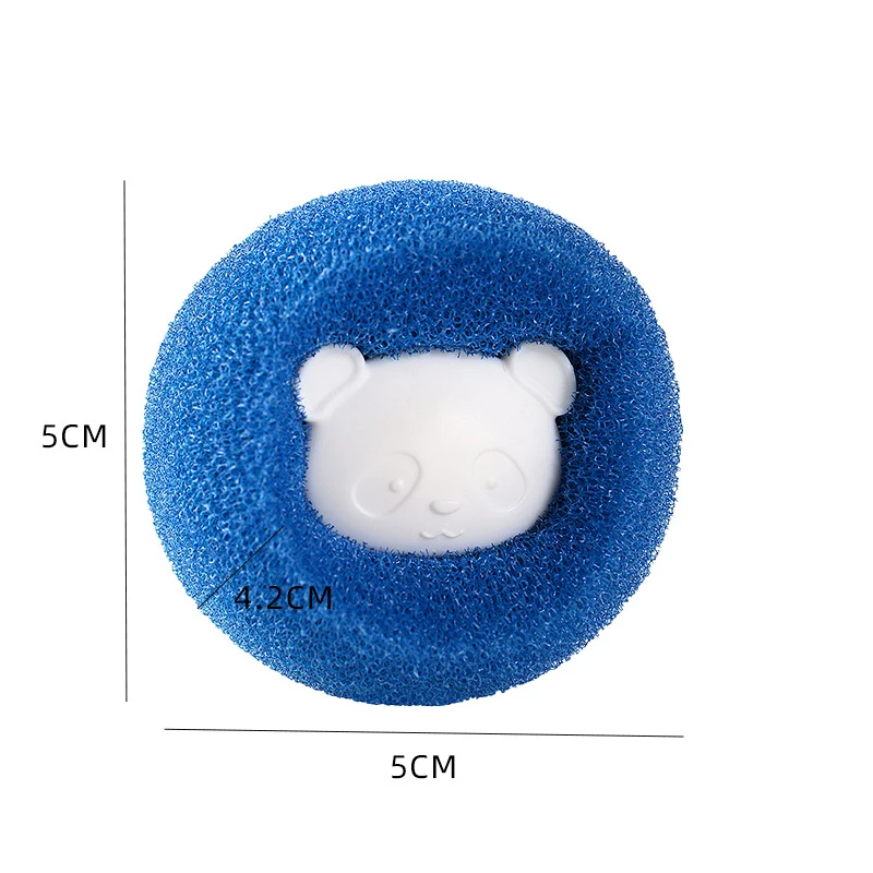 Cat Accessories Pet Hair Remover Reusable Ball Washing Machine Filter Pet Cat Dogs Fur Lint Catcher for Laundry Wool Sticker