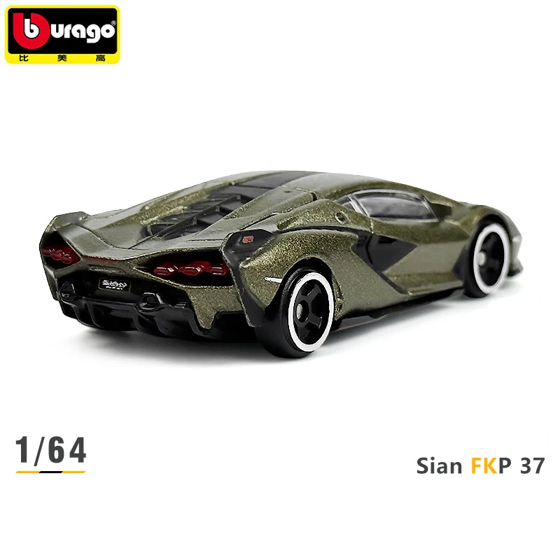 1/64 Scale Carรุ่นLamborghini 89 Sian FKP 37 คุณภาพสูง 1:64 โลหะDiecast Miniatureรถจําลองผู้ใหญ่ของเล่นเด็กของขวัญ