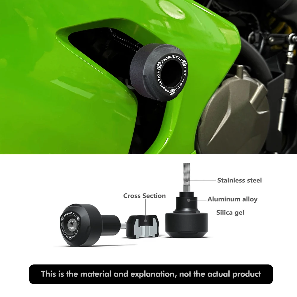 Motorcycle Accessories Crash Protection for Kawasaki Ninja ZX-10R SE KRT ZX-10RR 2011-2024