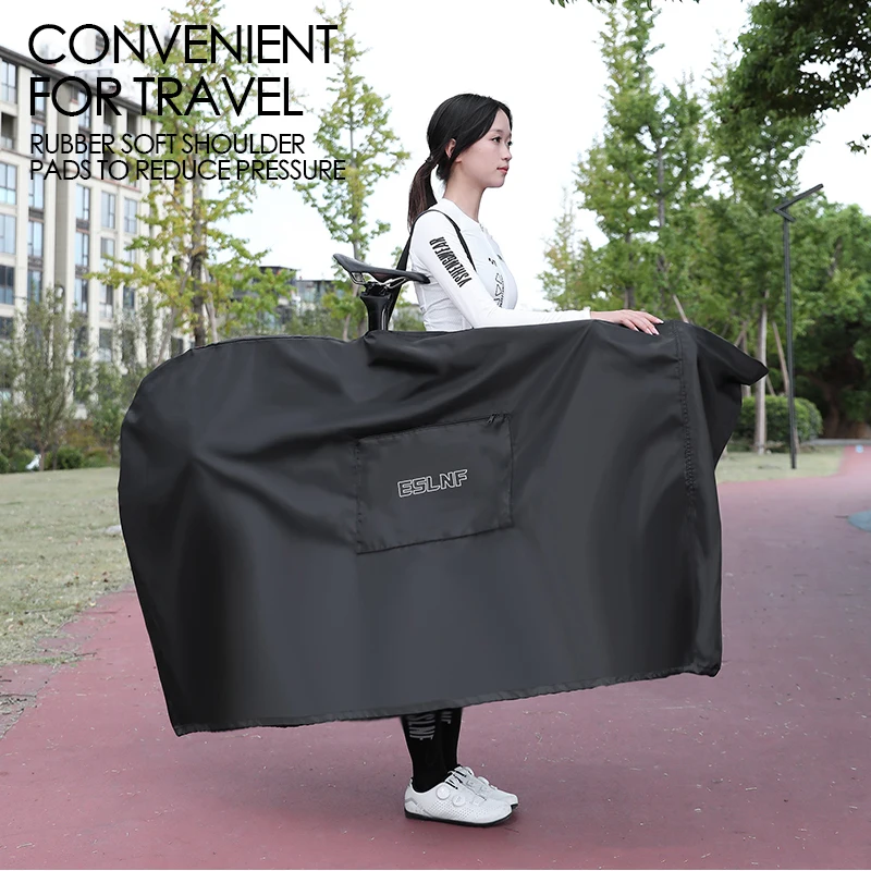 ESLNF Bike Transport Bag, for Mountain and Road Bikes, Waterproof and Dustproof, Storage Bag, Handbag, Cycling Equipment