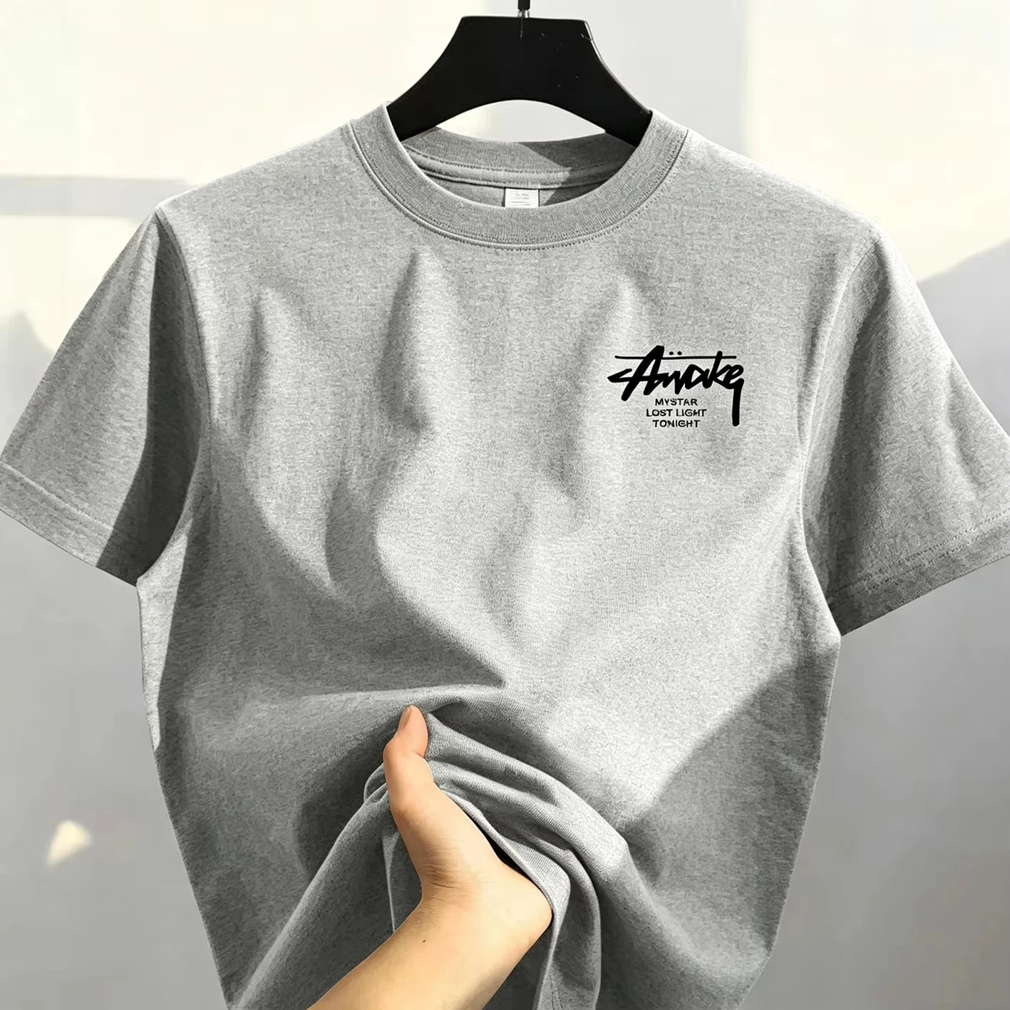 2026 Herren-Baumwoll-T-Shirt, Unisex, Allround, Baumwolle, Rundhals, Y2K Retro-Trend, bedruckt, Kurzarm – Detail 2