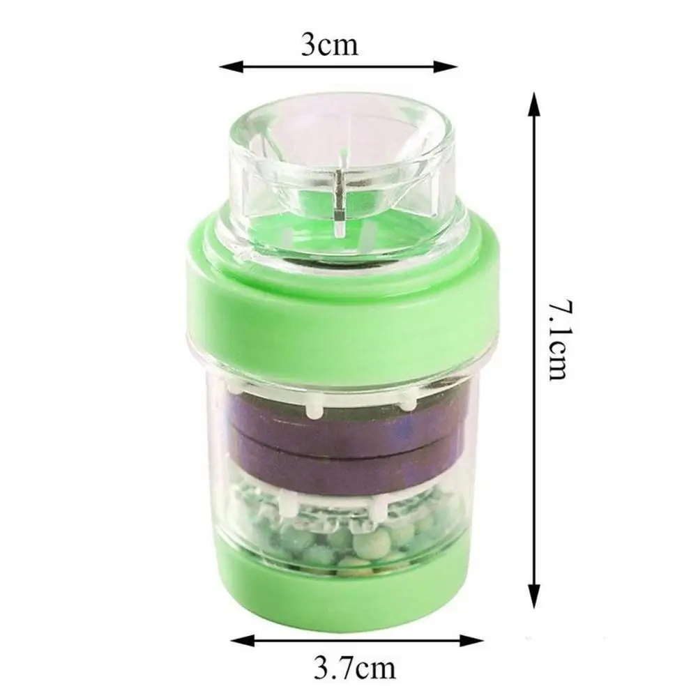 Cucina per uso domestico rubinetto a carbone per la casa Mini teste di rubinetto filtro per depuratore per la pulizia dell'acqua filtro a carbone attivo accessori da cucina